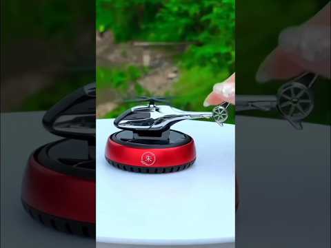 Solar Helicopter Car AirFreshner